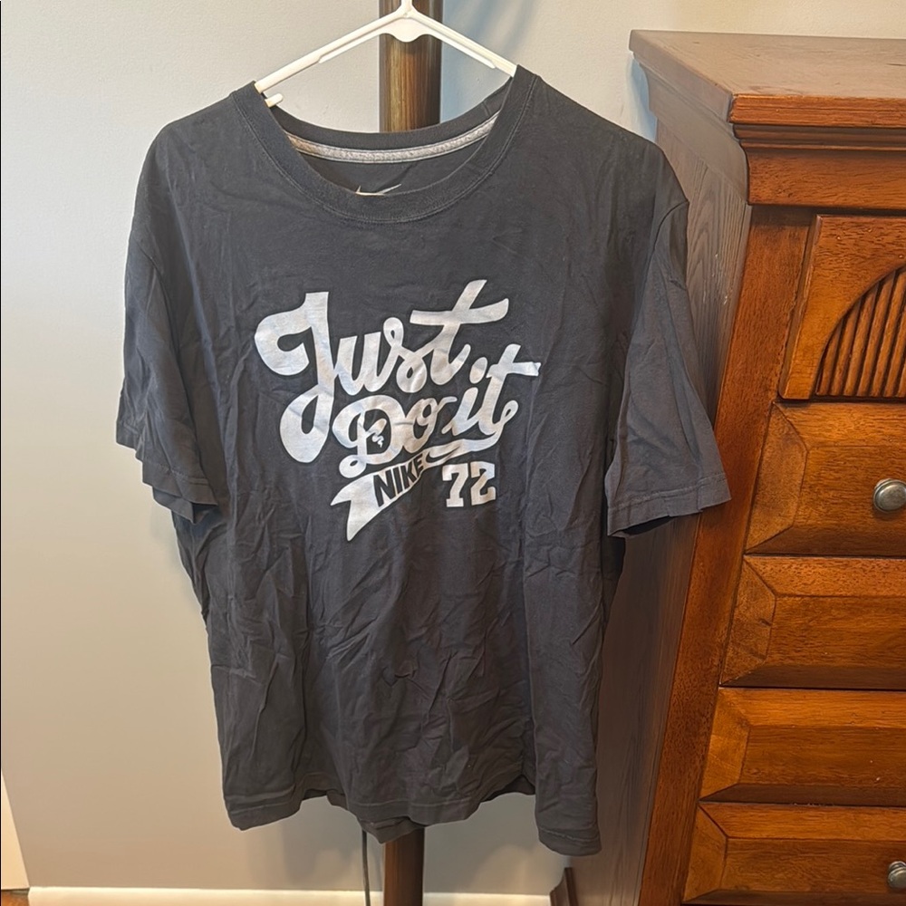 Nike Black Short Sleeve Tee Just Do It
